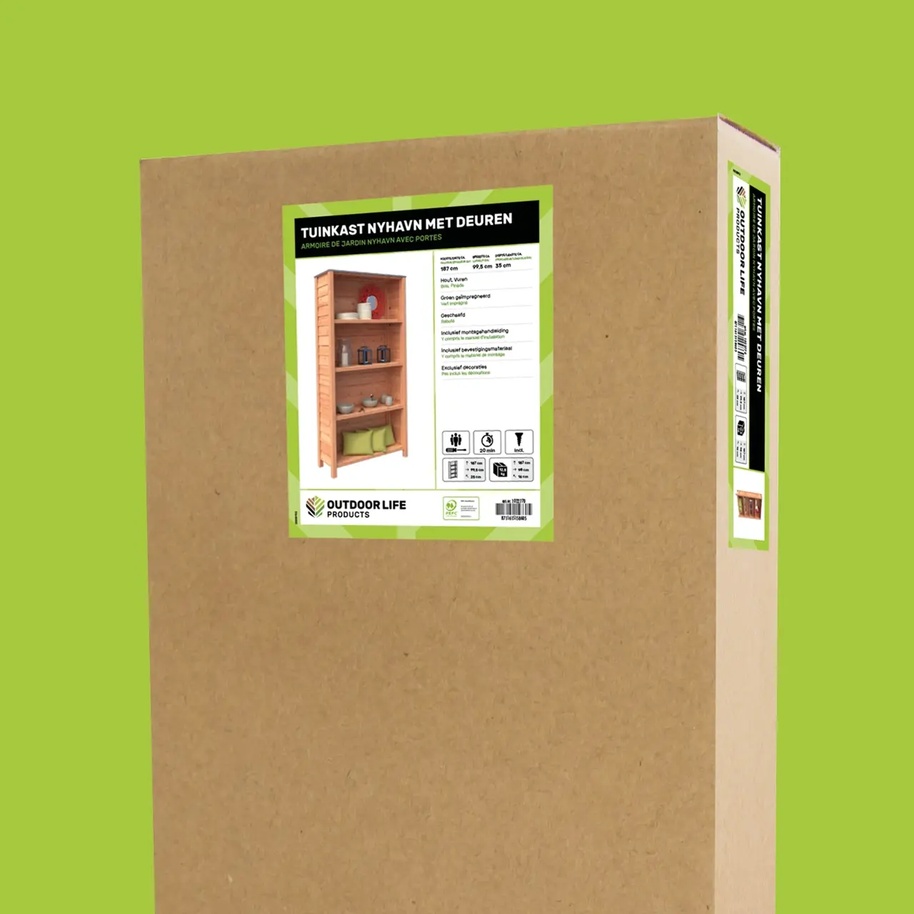 Outdoor Life Products etiket gemaakt door AllesOnline