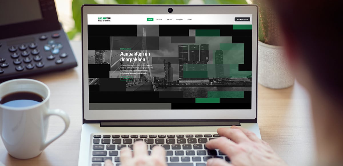 010Recruitment website: design en development door AllesOnline